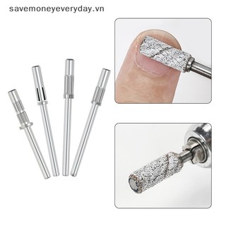 [savemoneyeveryday] 1 Mũi Mandrel 3.1mm Cho Móng Tay Dây Chà Nhám Thép Không Gỉ Cho Làm Móng Tay Giấy Nhám Nhẫn Giá Đỡ 3 / 32 Phụ Kiện Khoan Móng Tay [vn]