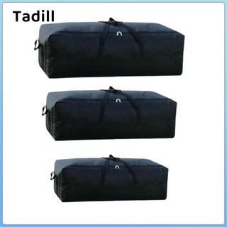 Túi Duffel cỡ lớn Tadill có khóa kéo 2 chiều chống nước từ vải Oxford 1680D cho camping