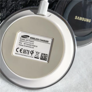 Chính Hãng Samsung S25 S24 S23 S22 S21 Ultra Plus Sạc Không Dây QI Fast Charge Pad EP-PG920I Cho Galaxy S6 S7 Edge S8 S9 S10 Plus Z Fold Flip 6 5 4 3 2
