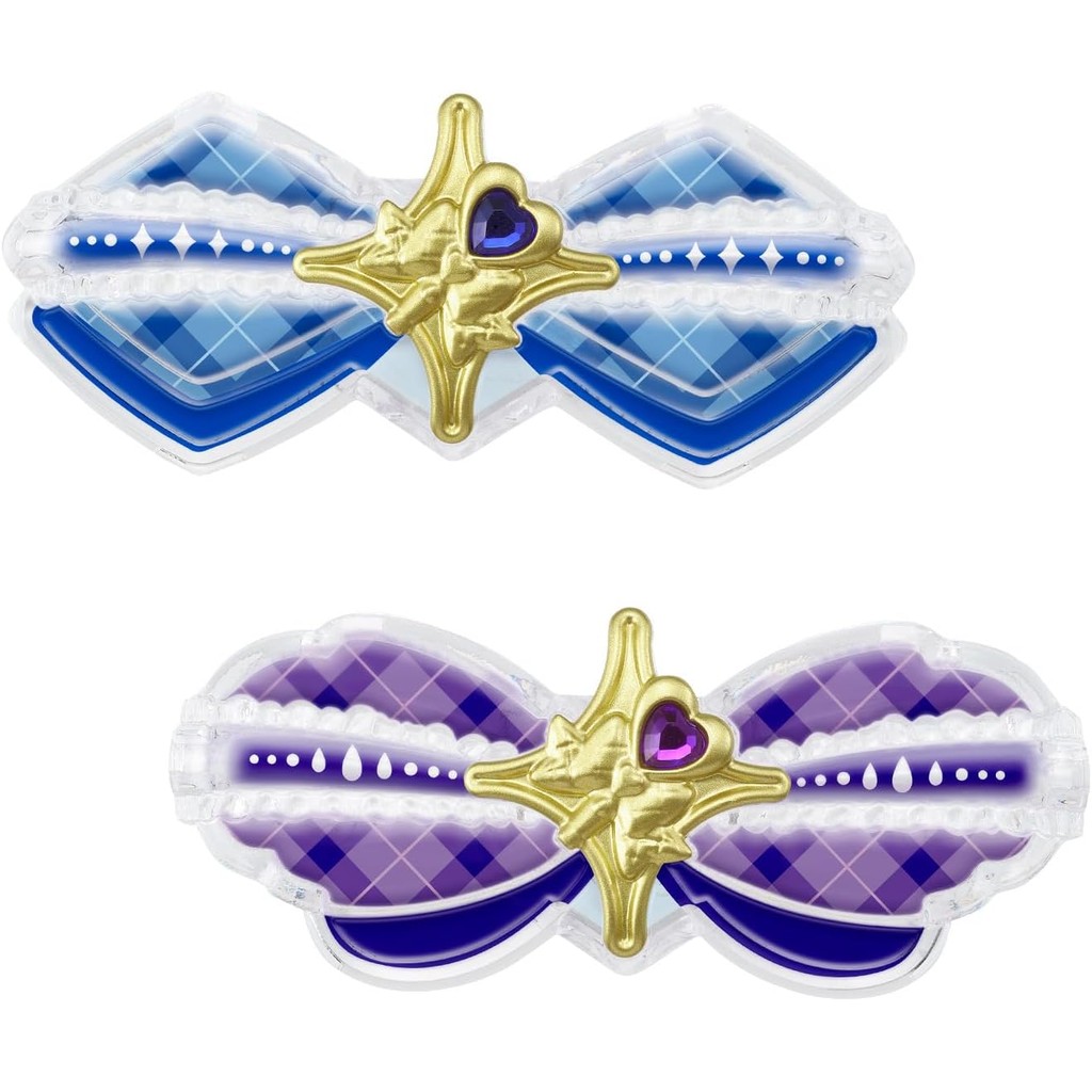 Bandai "Cure Wink & Cure Kyun" Idol Pretty Cure Ribbon and Idol Heart Brooch Carry Set for Adventure and Fun! Perfect for Fans of All Ages! Celebrate Your Love for Pretty Cure with This Amazing Collection! Get Yours Now! ㅤDirect From Japan