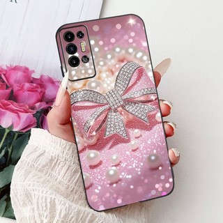 Vỏ điện thoại Tecno Pova 2 LE7 / Pova 3 LF7n họa tiết hoa thanh lịch, TPU silicon mềm