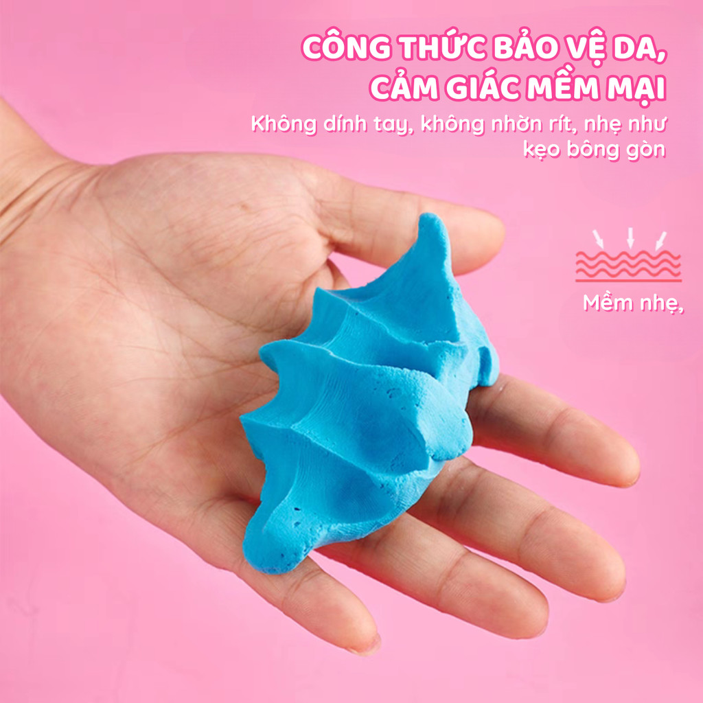 Combo 36 Màu Đất Sét Tự Khô Siêu Nhẹ - Đất Nặn An Toàn, Làm Butter Slime Và Đồ Chơi Giáo Dục Cho Bé