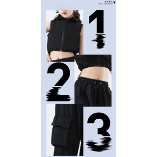 Đồ Nhảy Hiện Đại Hiphop Trẻ Em Set Đồ Dance Jazz Quần Nhảy Crop Top Đồ Nhảy Cho Bé Gái Bộ Tập Nhảy Cho