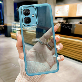 Ốp lưng Tecno Spark GO 2 Vỏ trong suốt mỏng màu tinh khiết mới Tecno Spark GO2 Vỏ điện thoại trong suốt mềm chống sốc có bảo vệ Camera toàn bộ ống kính