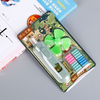 Tự Động Tẩy Dây Đeo Lõi Điện Quạt Nhỏ Làm Sạch Bút Chì Không Dấu Vết Đồ Dùng Học Tập Di Động Thông Minh Tẩy Hoạt Hình DIY Trang Trí Văn Phòng Phẩm