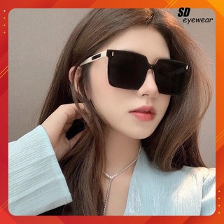 [Có sẵn] Kính râm Nam nữ phiên bản Hàn Quốc Chống tia cực tím  Kính vuông kiểu dáng thời trang sành điệu 1142