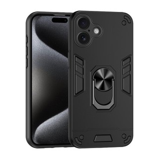 Vỏ giáp quân sự chống sốc cho iPhone 16 Plus 15 Plus 14 Plus Vỏ bảo vệ Vòng đứng Giá đỡ mặt sau