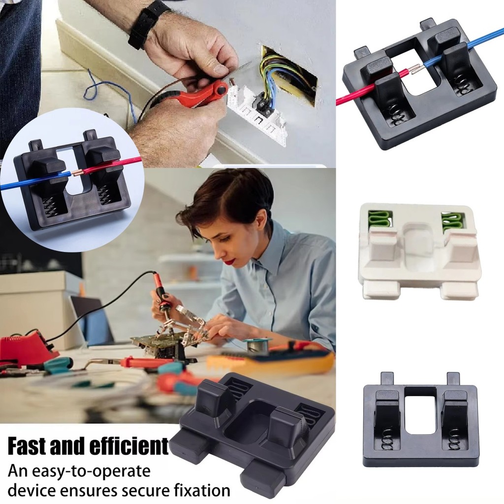 3 Chiếc ABS Hàn Băng Ghế Dự Bị Cho Bo Mạch Chủ Hàn Cho Dày Và Mỏng Dây Kẹp Cáp Kẹp Hàn Dụng Cụ Sửa Chữa