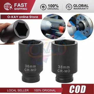 Dụng cụ tuýp mở lồng máy giặt 36-38 chân 1/2, khẩu sâu lòng tiện dụng sửa chữa nhà