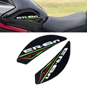 Dành Cho Kawasaki ER-6N ER6N 2006-2015 Miếng Dán Xe Máy Bên Xe Tăng Miếng Lót Bảo Vệ Đầu Gối Tay Cầm Chống Trơn Trượt