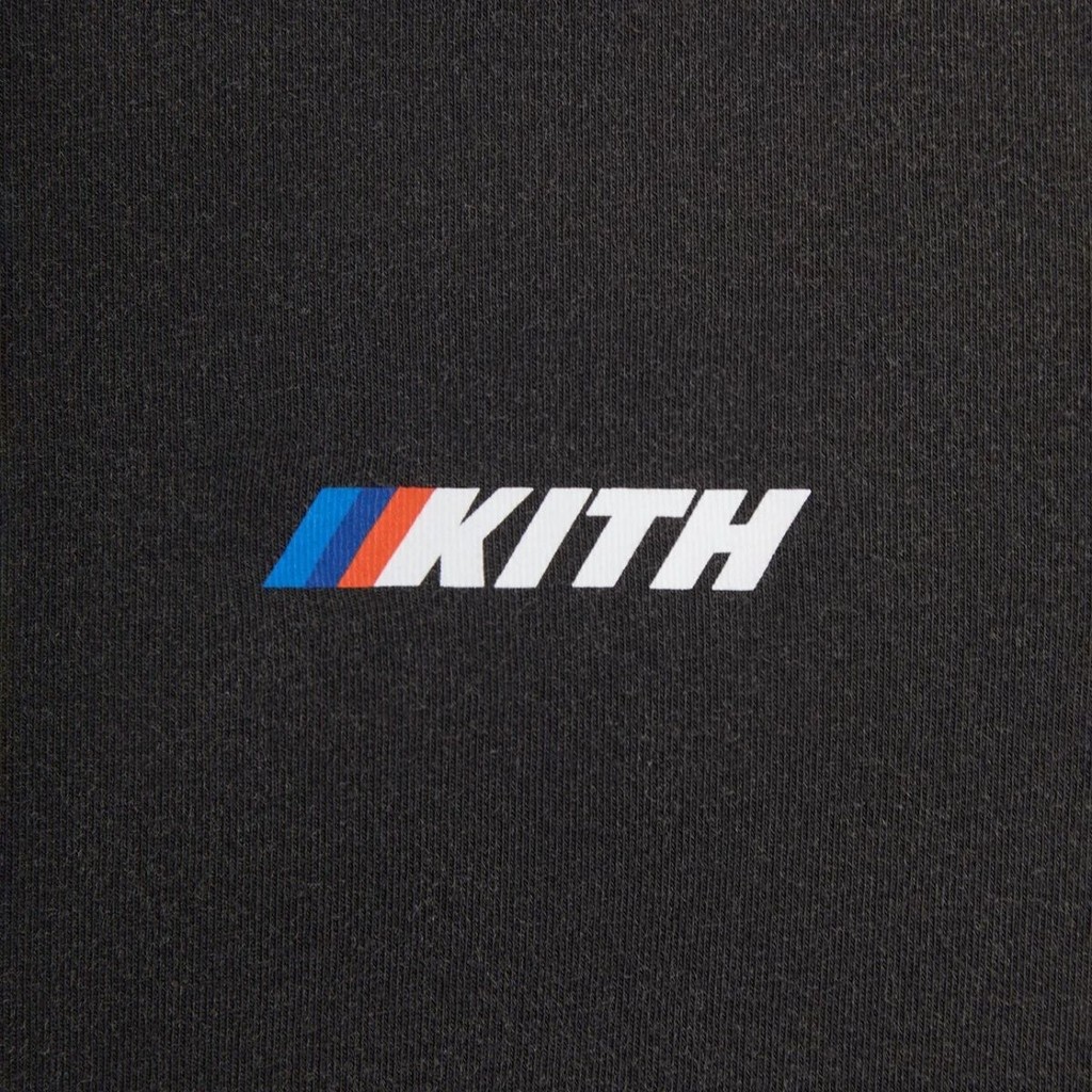 KITH Cổ Điển Phù Hợp Với Màu Sắc Nguyên Chất In Chữ Rời Nam Nữ Cùng Phong Cách T Mùa Hè Cotton Nguyên Chất Thoáng Khí
