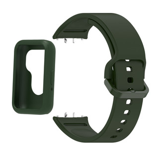 [Vỏ mềm + Dây đeo đồng hồ] Thích hợp cho dây đeo silicon dự phòng Samsung Galaxy Fit 3 SM-R390