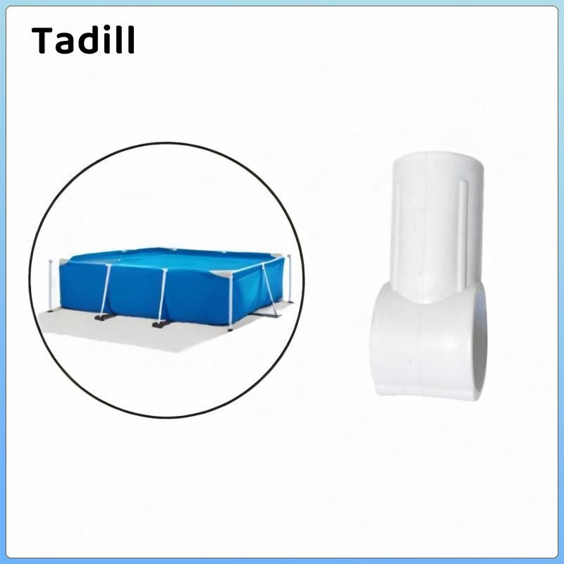 Tadill Bể Bơi Đầu Nối Ống Khớp Nối Adapter Chống Thấm Nước Dễ Dàng Lắp Đặt Khớp Tee Nhẹ Cho Sân Vườn Bể Bơi Thay Thế