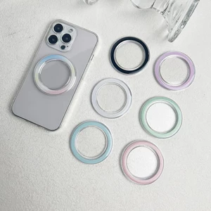 Chất Lượng Cao Tròn Socket Từ Đế Miếng Dán Cho IPhone 16 15 13 Pro Max Magsafe Ổ Cắm Bỏ Túi Giá Đỡ