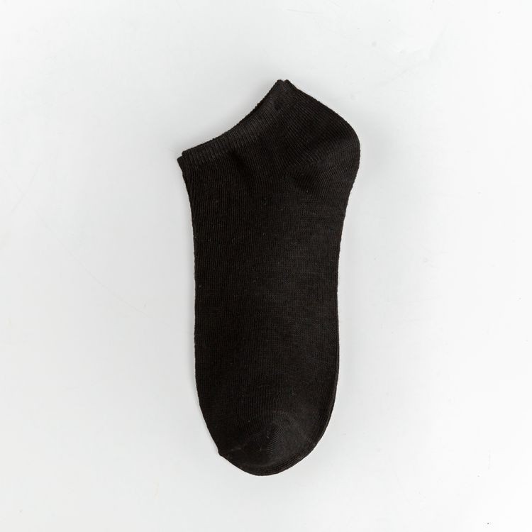 🔥Còn hàng🔥Tất thuyền nam màu trắng đen, chất liệu cotton co giãn
