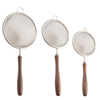 MIKYCO Matcha Sifter, Bộ lọc lưới mịn lưới rất mịn bằng thép không gỉ, Máy lọc thực phẩm nhỏ chống rỉ di động Dễ dàng làm sạch cho nhà bếp