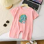 ​Bộ áo liền quần cho bé loại A Xuân Thu Sơ Sinh Cotton Nguyên Chất Bé Onesie Tay Ngắn Mỏng Phong Cách 0-12 Tháng​ LV0I