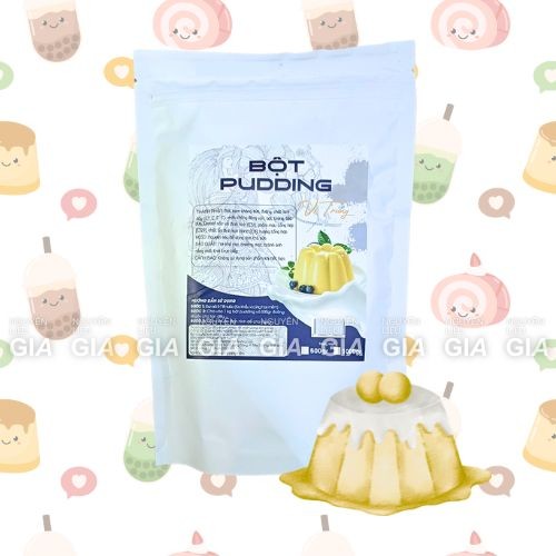 Bột pudding Boxin gói 500g (nhiều vị)