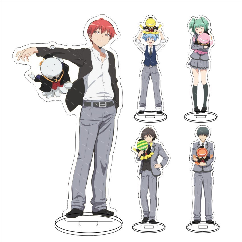 HK1 Ám Sát Lớp Học Tấm Giá Đỡ Acrylic Shiota Nagisa Đứng Tấm Để Bàn Anime Trang Trí KH1