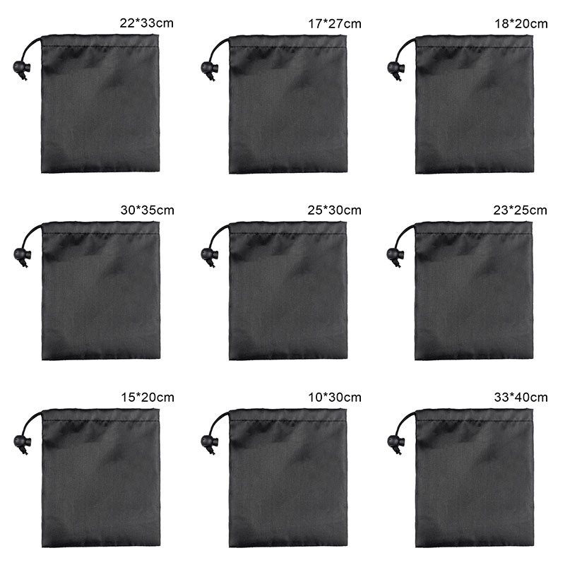 Túi lưu trữ Nylon dây rút Chất liệu nhẹ và thiết kế dễ mang theo cho hoạt động du lịch và ngoài trời