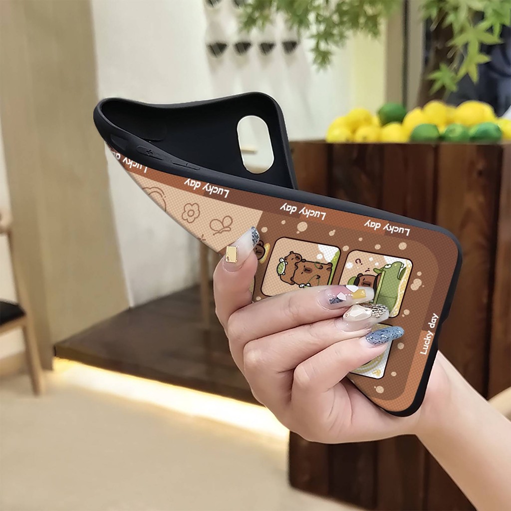 Túi Điện Thoại Chống Va Đập Ốp Lưng Điện Thoại ZTE Blade A54 Bảo Vệ Dễ Thương Chống Sốc Bọc Toàn Bộ Phim Hoạt Hình TPU Mềm Vỏ Chống Bụi Bẩn Graffiti Silicon Chống Thấm Nước Chống Bụi Bền