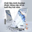 Có khung tự dán Kính cường lực chống nhìn trộm Cho Samsung S25 edge S23+ S24 FE S22 Ultra A56 A16 A36 A26 A55 A54