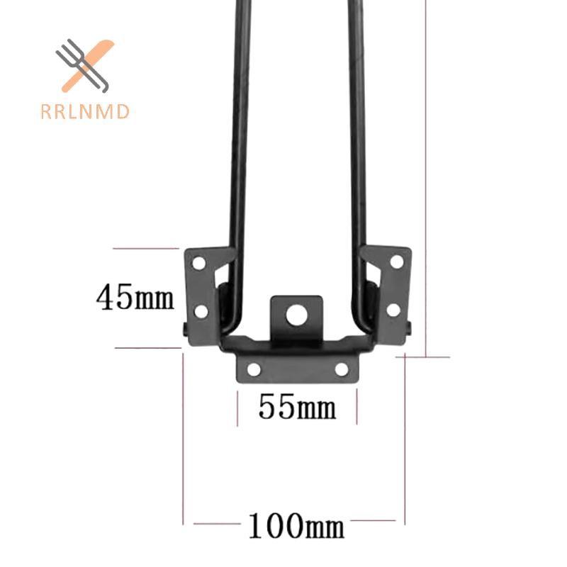 RRLNMD 1 Gấp Hỗ Trợ Đồ Nội Thất Chân Bàn Kim Loại Chân DIY Nhà Ghế Ăn Bàn Cuối Bàn Cà Phê Chân Phụ Kiện MỚI