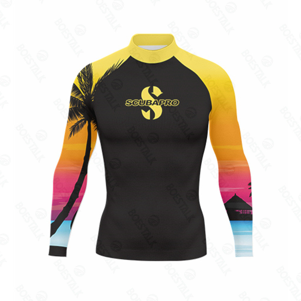 SCUBAPRO Rash Guard Nam Lướt Sóng Áo Sơ Mi Tay Dài Chống Tia UV Lặn ...