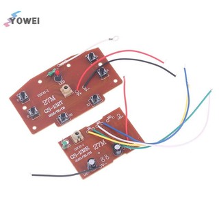 YOWEI 6CH 2.4G Điều Khiển Từ Xa Chất Lượng Cao 27 MHz Mạch PCB Bộ Thu Cho Xe RC Điều Khiển Từ Xa Đồ Chơi Phần VN