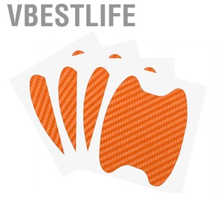VBESTLIFE 4PCS Xử lý xe chống trầy xước Kimiss Kimiss CARBON EROTHOM TOWNAL TAY