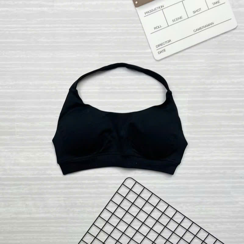 Áo Bra Yếm Tập Gym,Yoga Yếm Chất Dệt Kim Co Giãn 4 Chiều GB233