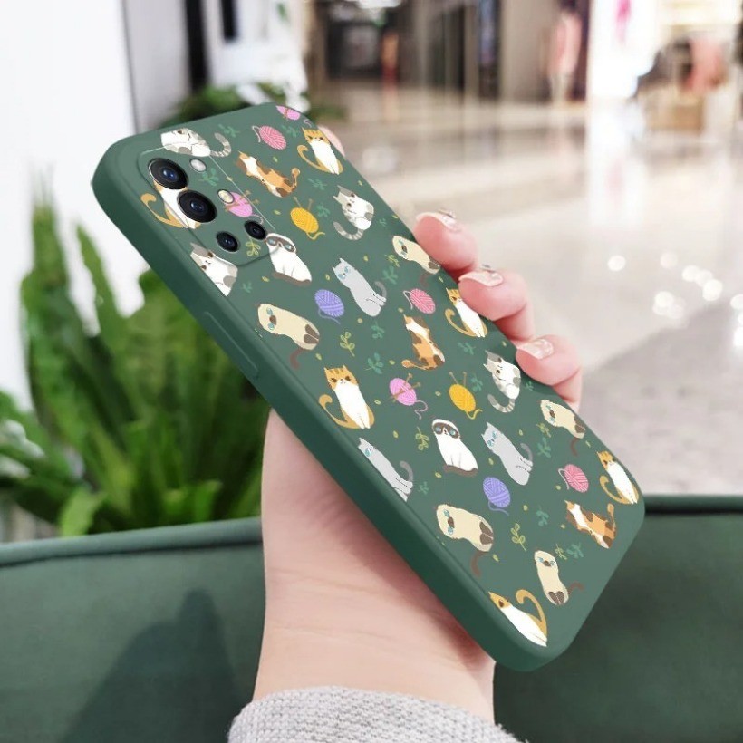 Ốp Điện Thoại Line Cat Park Cho Samsung S21 S10 S9 Plus Ultra Note 9 10 20 Siêu Chống Sốc Silicon Mềm Ốp Lưng