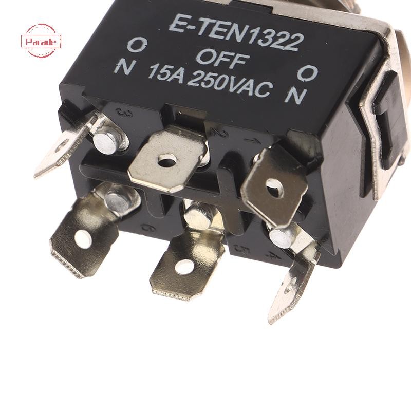 Parade 5 Chiếc Xe Hạng Nặng Thuyền Rocker Chuyển Đổi 15A 250V 2Pin SPST BẬT / TẮT Công Tắc Rocker Có Khởi Động Chống Thấm Nước Spst Rocker VN