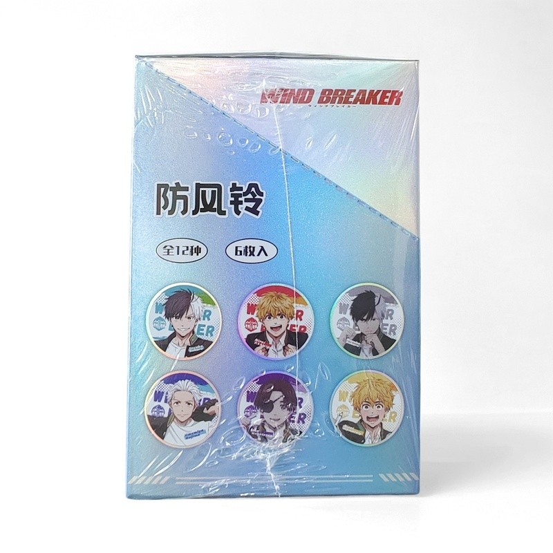 Câu lạc bộ chủ nhà trường trung học Ouran BREAKER Jujutsu Kaisen Haikyuu!! 6 Chiếc Anime Huy Hiệu Hộp Mù | Chân 75mm + Thẻ PVC Kamisama Kiss Touken Ranbu Bungo Chó Đi Lạc
