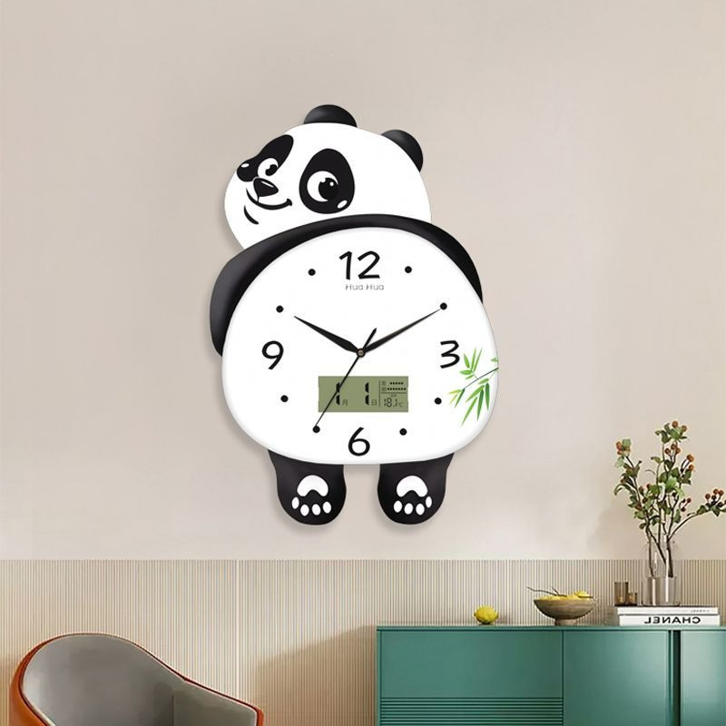 Đồng hồ treo tường im lặng sáng tạo, thiết kế hiện đại Trang trí phòng khách