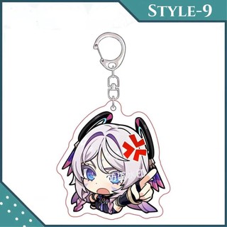 New Genshin Impact Game Citlali Pendant Keychain Cute Cartoon Anime Keyring Backpack Jewelry Accessories Co