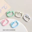 Khóa lò xo nơ Kitty dễ thương, Phụ kiện tự làm trang sức đầy màu sắc