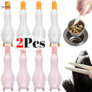 Kẹp thu tóc phòng tắm đa chức năng - Dụng cụ làm sạch rác bồn rửa gia dụng