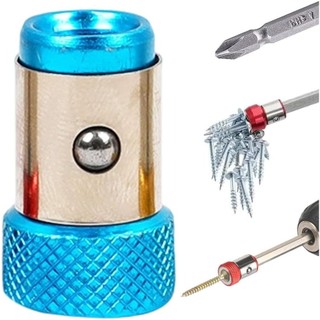 Vòng từ tính đầu tuốc nơ vít nâng cấp 2026 Vít nam châm đa năng 6 35 mm có thể tháo rời cho tuốc nơ vít lục giác và Bit nguồn Bit vòng vít từ tính bằng kim loại hợp kim an toàn dễ sử dụng