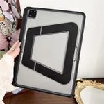 Vỏ Cho IPad 11 A16 2025 Ốp Lưng Cho iPadPro M4 M5 Air 6 5 4 13 M2 M3 Có Giá Đỡ Bút Chì Máy Tính Bảng Cove Cho 7 8 9th 10th Gen Pro 12.9 mini 7 6 Giá Đỡ Kim Loại Acrylic Trong Suốt — ảnh 4