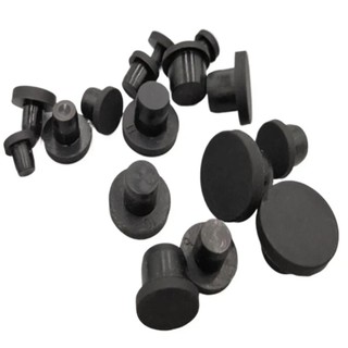 Phích cắm niêm phong rắn, Mũ lỗ cao su silicon 2mm - 14mm, Nút chặn niêm phong hình chữ T, phích cắm chống bụi TEMP cao, Chèn nắp cuối Bungs