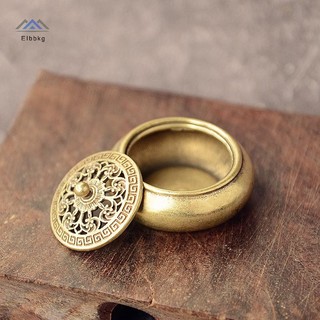 ELBBKG Túi Đồng Sen Jiuding Hương Rỗng Lư Hương Đốt Hương Mới