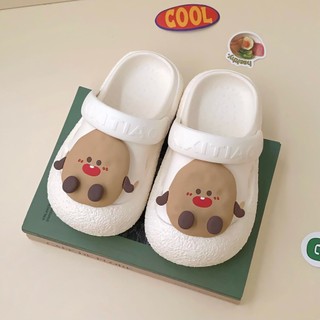 XIXITIAO Nữ Dễ Thương Sinh Viên Dép Dép Thời Trang Đi Biển Đế Mềm Mùa Hè Sandal Cha Mẹ-Con