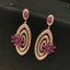 Handmade Tinh Tế Sang Trọng Zircon Tua Rua Bông Tai Thanh Lịch Bán Buôn