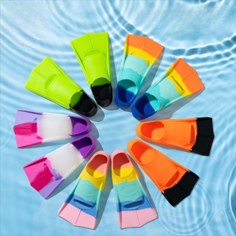 Dụng cụ vây bơi WOAY bằng silicone, thoải mái và chống trượt, phù hợp cho cả người lớn và trẻ em