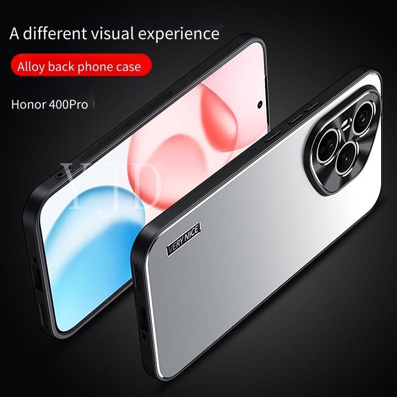 Ốp Lưng Cho Honor 400 Pro Hợp Kim Nhôm Kim Loại Bao Gồm Tất Cả Vỏ Điện Thoại Chống Rơi