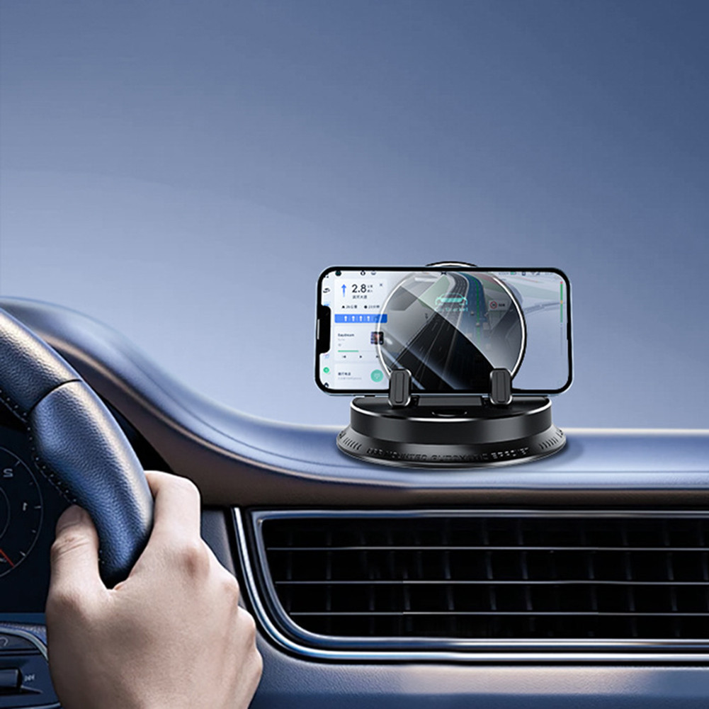 Giá đỡ điện thoại ô tô 360° Giá đỡ điện thoại di động có thể xoay được để lái xe an toàn