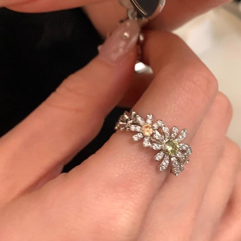 Women's Moissanite Ring, adjustable by salefactoys4j.vn