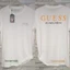Bán Hàng Sẵn Có 100% Cotton Cao Cấp Guess Cổ Tròn 200GSM Áo Sơ Mi Chất Lượng Cao Cấp 610 0608