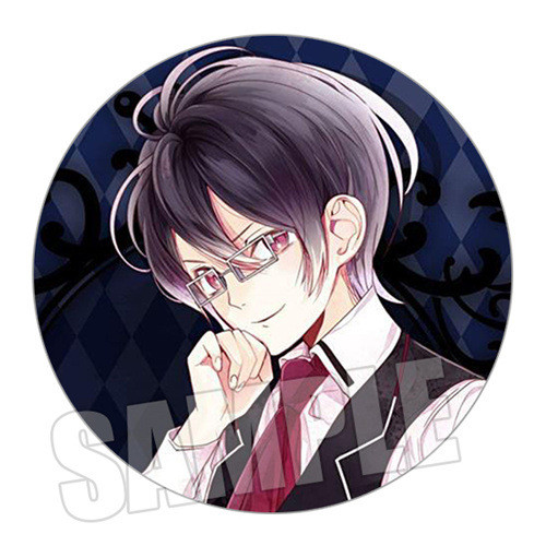 HK1 DIABOLIK LOVERS Tinplate Huy hiệu Shu SAKAKI Phụ kiện Anime Ngoại vi KH1